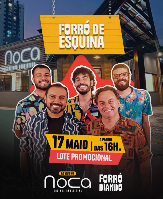 I Forró de Esquina promete agitar Dourados Forrodiando e Fulô Danças estão confirmados para animar o arrasta-pé I Forró de Esquina promete agitar Dourados Forrodiando e Fulô Danças estão confirmados para animar o arrasta-pé